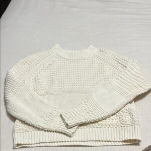 Cozy Cream Knit Sweater